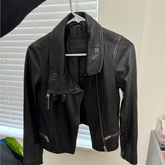 Allsaints leather jacket new - Picture 1 of 3